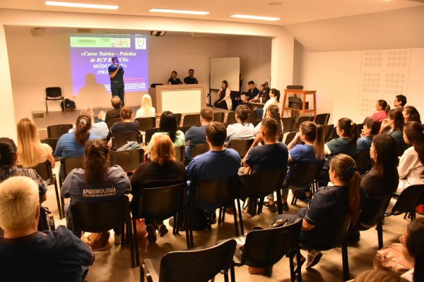 Corrientes: Curso de reanimación cardiopulmonar