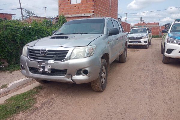 La Policía halló una camioneta que fuera denunciada como sustraída