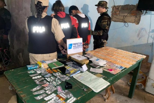 Prefectura desmanteló kioscos de drogas y detuvo a tres personas en Itatí
