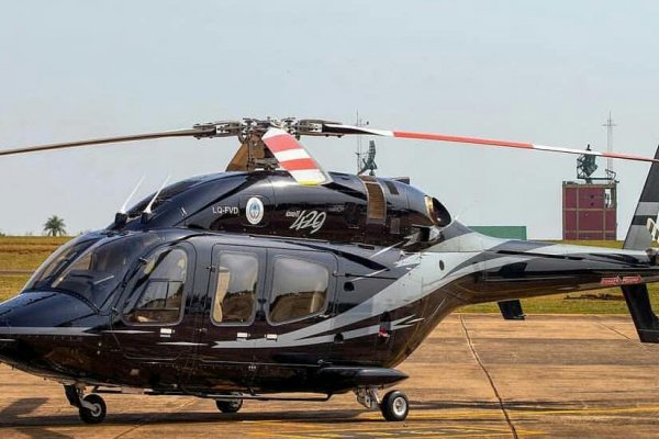 Por las campañas el Helicóptero oficial de Corrientes agotó horas de vuelo y el service costó 97 mil dólares