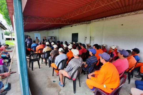 RENATRE capacitó a trabajadores forestales