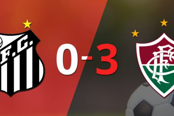 Fluminense venció con contundencia a Santos