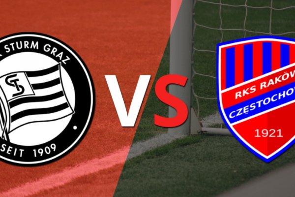 Comienza el partido entre Sturm Graz y Rakow Czestochowa en el estadio Merkur Spiel-Arena