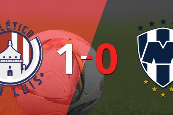 Atl. de San Luis venció a CF Monterrey en el duelo de ida