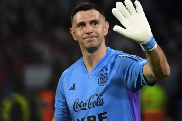 El gesto de Dibu Martínez con la Selección Argentina Sub 17