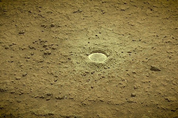 La NASA recolecta la que sería la muestra de roca más joven de Marte