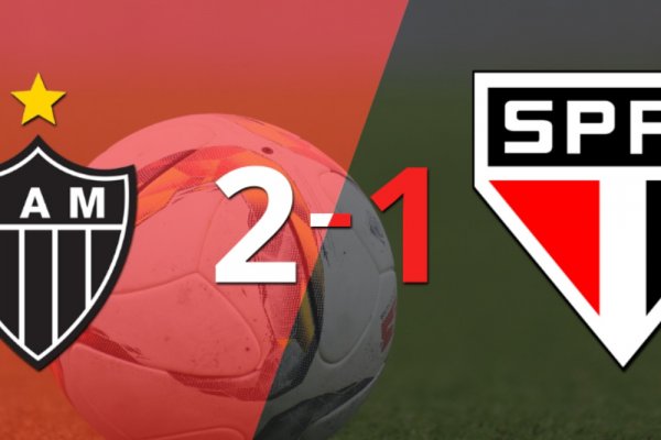 São Paulo cayó 2-1 en su visita a Atlético Mineiro