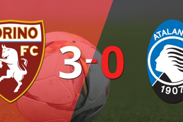 Doblete de Duván Zapata en la goleada de Torino frente a Atalanta