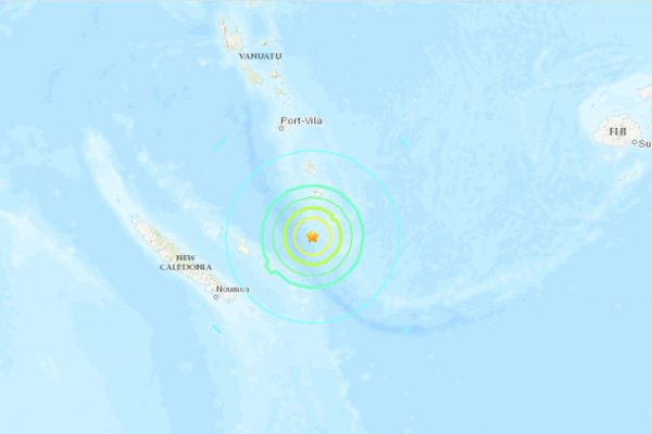 Terremoto de magnitud 7,1 desata amenaza de tsunami en Vanuatu