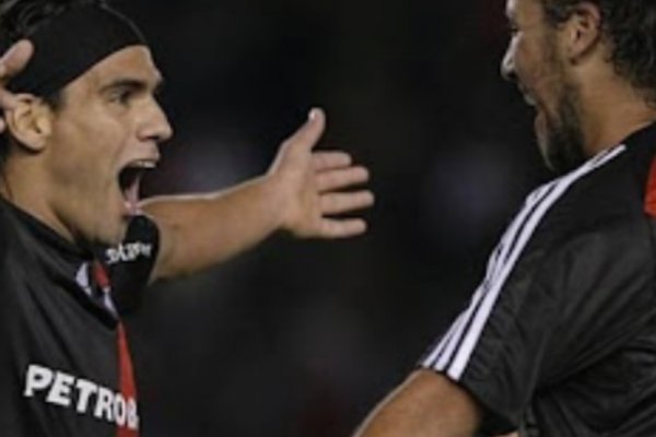 El cruce entre Fabbiani y Falcao que enloqueció a los hinchas de River