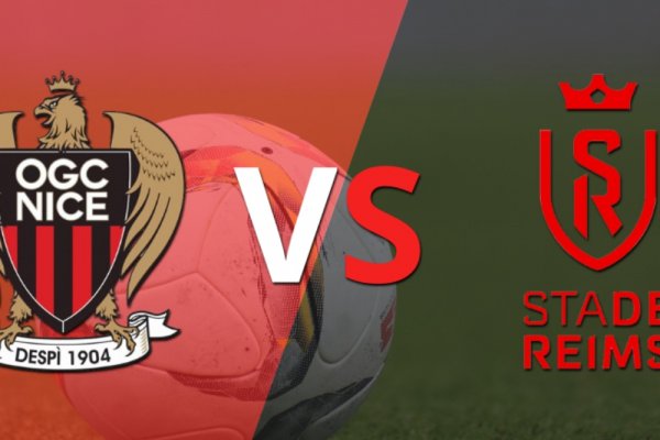 Segundo gol de Nice que le gana a Stade de Reims por 2 a 1