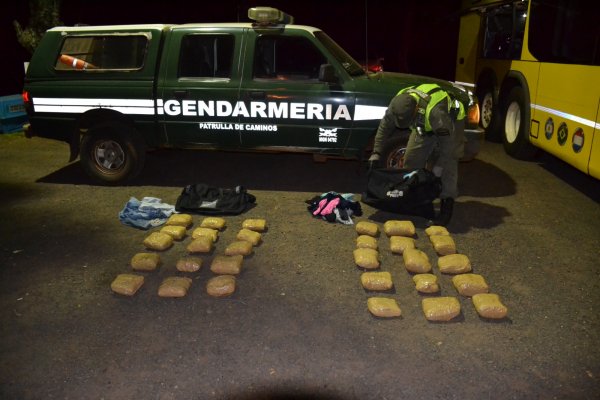Gendarmes incautan más de 214 kilos de marihuana en dos procedimientos en Corriente y Misiones
