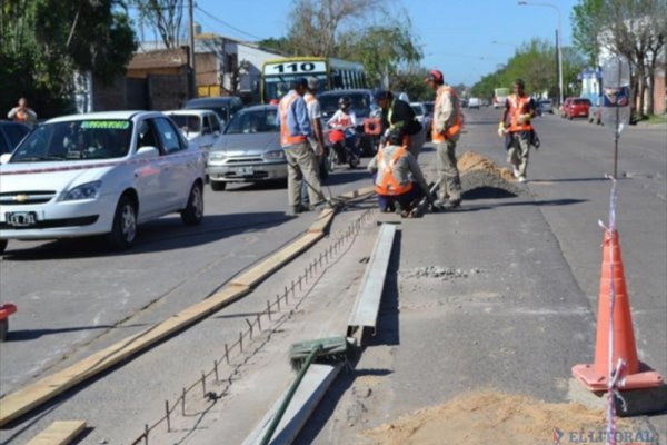 Corrientes: Por obras de bacheo cortan dos avenidas