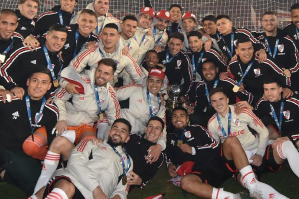 Fue campeón en River: 