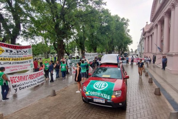 La protesta social contra el ajuste y despidos: marcha y paro en Corrientes