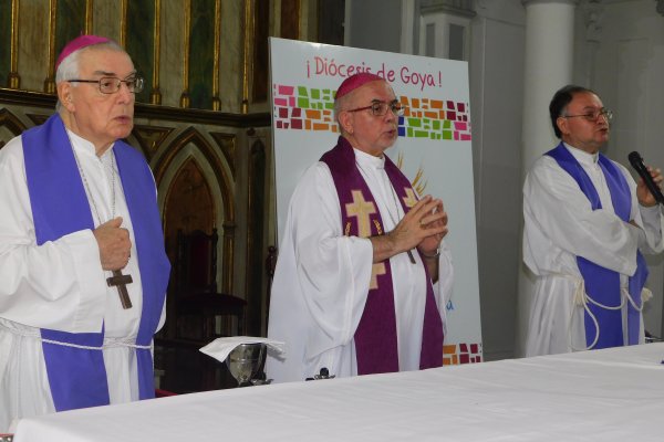 El arzobispo de Resistencia presició la misa en la Catedral