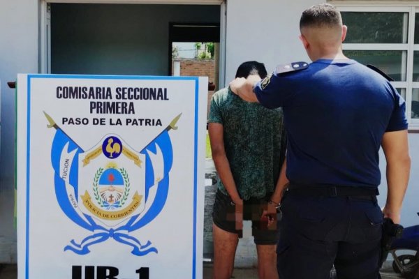 Corrientes: detienen a un joven con una bomba en Paso de la Patria