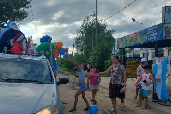 Corrientes: El MID repartió regalos en distintos barrios de Goya