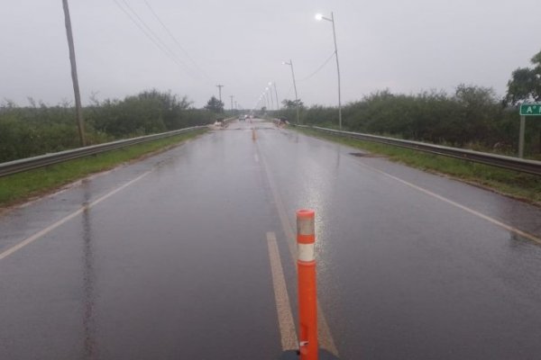 Liberaron el tránsito para vehículos medianos sobre el puente de la Ruta 94