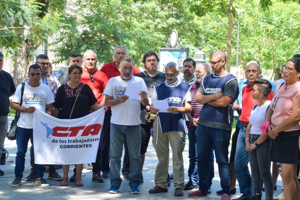 Corrientes: sindicatos y organizaciones activaron plan de lucha contra el DNU de Milei