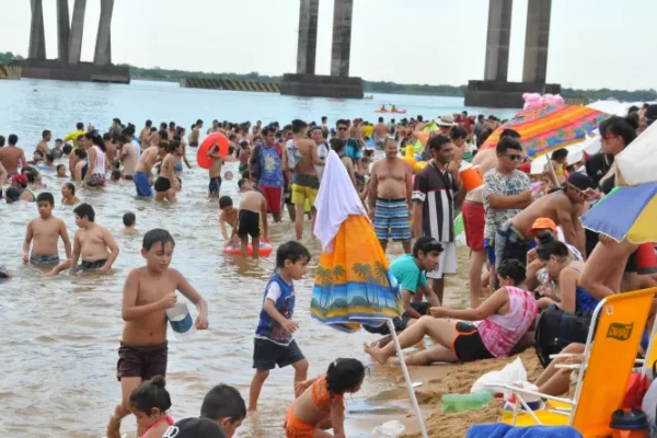 Corrientes: playas Arazaty I y II, las más visitadas en el primer día del año