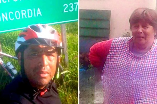 Une Ayacucho con Corrientes en bicicleta para recordar a su madre