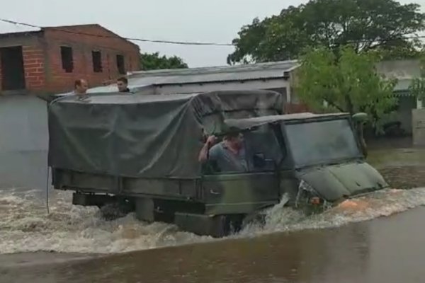 Casi 300 milímetros de lluvia caída en Mercedes en plena veneración al Gaucho Gil