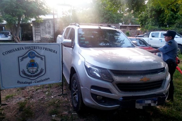 Corrientes: recuperan una camioneta denunciada como robada en Buenos Aires