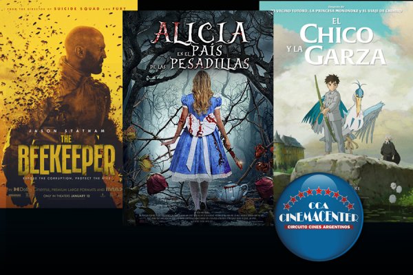 Animación, acción y terror, entre las novedades que llegan a las salas de  Cinemacenter Corrientes