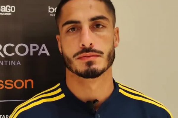 El mensaje de Nicolás Figal a Marcos Rojo por su lesión