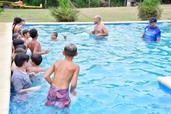 Dieron inicio las colonias de vacaciones en Corrientes