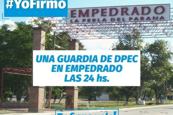 DPEC: en Empedrado reclaman una guardia de 24 horas por los interminables cortes