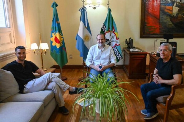 Susbielles presentó al delegado de la Defensoría del Pueblo en Bahía Blanca, Nahuel Blanco