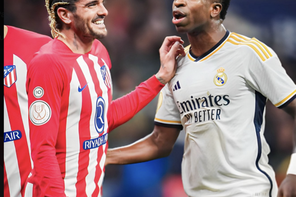 El picante cruce de De Paul con Vinicius: 
