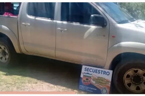 Destino Corrientes: Secuestran camioneta buscada por Interpol