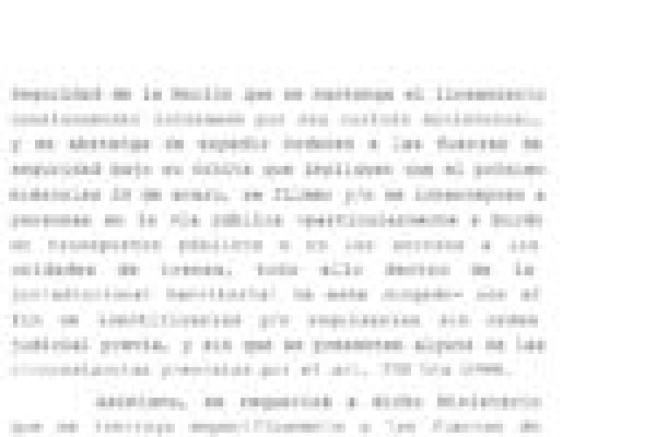 Bullrich incumple el fallo judicial que le impide interceptar a manifestantes