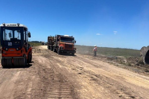 Se habilitó el tránsito en el kilómetro 828 de la Ruta Nacional 12