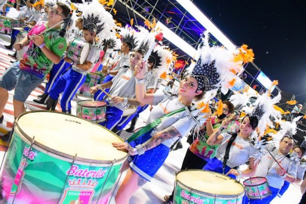 Carnavales correntinos: este martes se realizará el duelo de baterías
