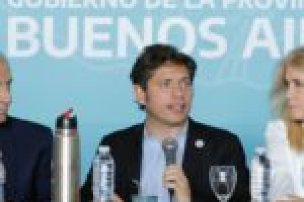 Kicillof en Villa Gesell: 