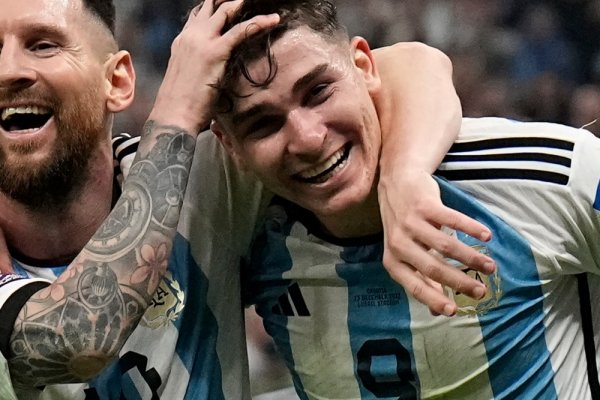 Julián Álvarez se refirió a la presencia de Messi en el próximo Mundial