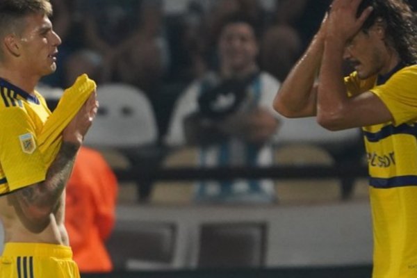 El mensaje de Kevin Zenón a Cavani tras el empate de Boca