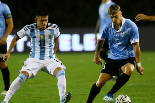 ¡Argentina y Uruguay jugaron un partidazo en el Preolímpico!