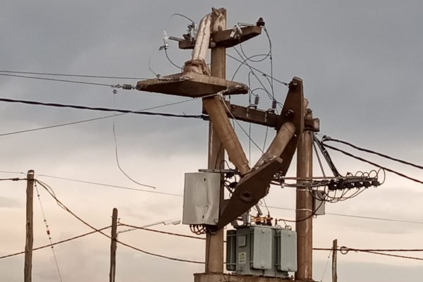 Corrientes: fugaz tormenta hizo destrozos en la localidad de Riachuelo