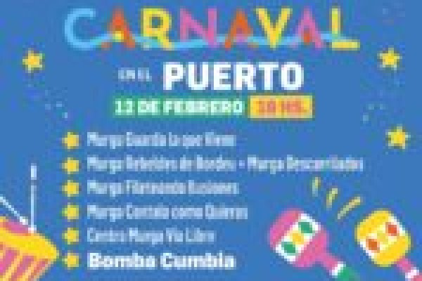 El carnaval llega al Puerto de Bahía Blanca