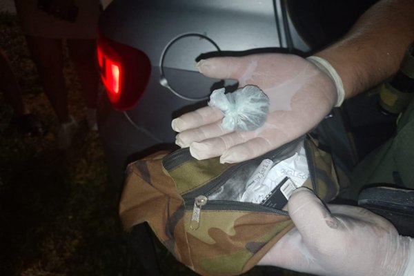 Gendarmería detuvo a dos personas con cocaína y marihuana en Chaco