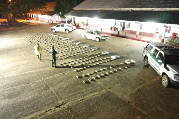 Gendarmería incautó más de 260 kilos de Marihuana