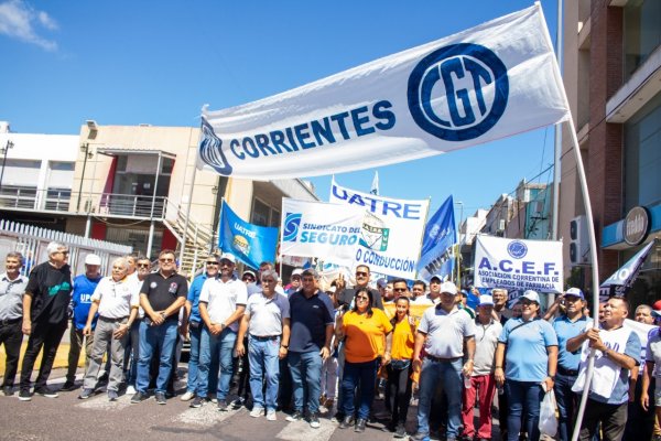 CGT Corrientes reclama paritarias y advierte que el ajuste lo están pagando los trabajadores correntinos