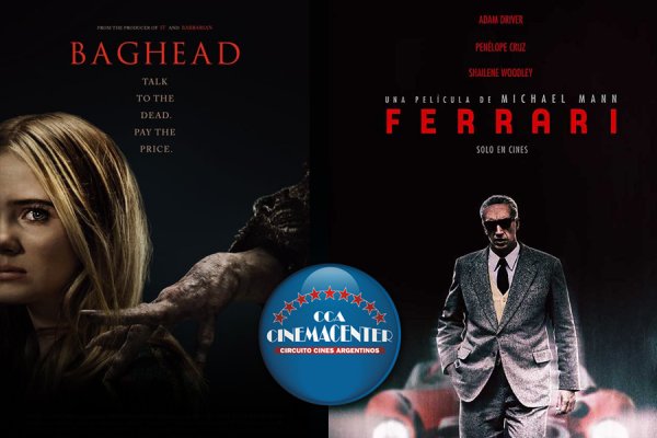 Nuevos estrenos para disfrutar este verano llegan Ferrari Y Baghead Contacto con los Muertos a las salas de Cinemacenter Corrientes