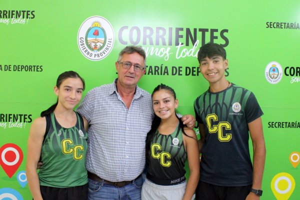 Destacados atletas correntinos planifican actividades