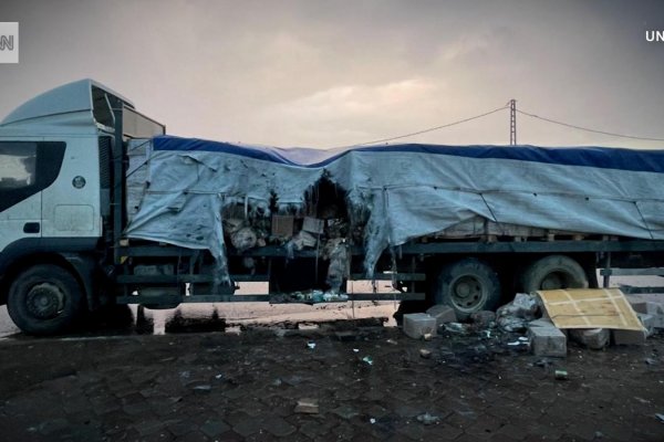 Mira la investigación de CNN sobre un camión de ayuda de la ONU que fue atacado por las fuerzas israelíes